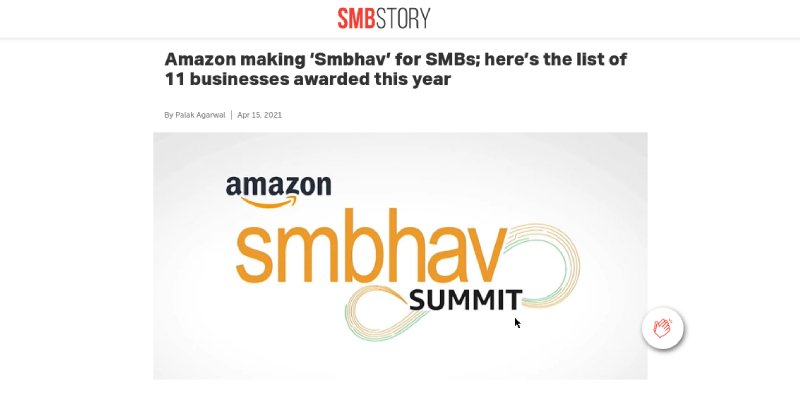 Amazon making ‘Smbhav’ for SMBs